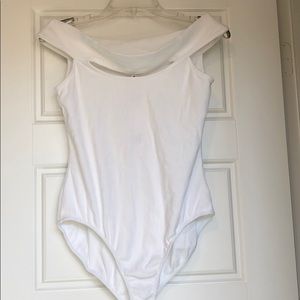 BB Dakota off the shoulder bodysuit